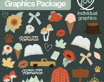 Small Town Romance (Spring/Summer) Graphics Bundle