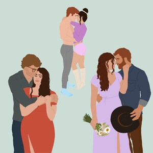 Custom Illustrated Character Art for Authors image 8