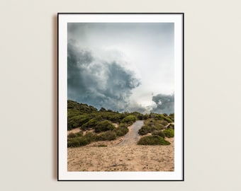 Impresión mural - Australia Storm - Paisaje Naturaleza: playa y cielo