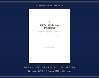 25-daagse kerstdevotie — Dagelijkse Schriftteksten, reflectie en gebed voor december