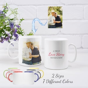 Personalized Mug | Watercolor Effect | Custom Family Photo Mug | Gift for Her | Coffee Mug | Birthday Gift idea for Him | Top Selling Mugs
