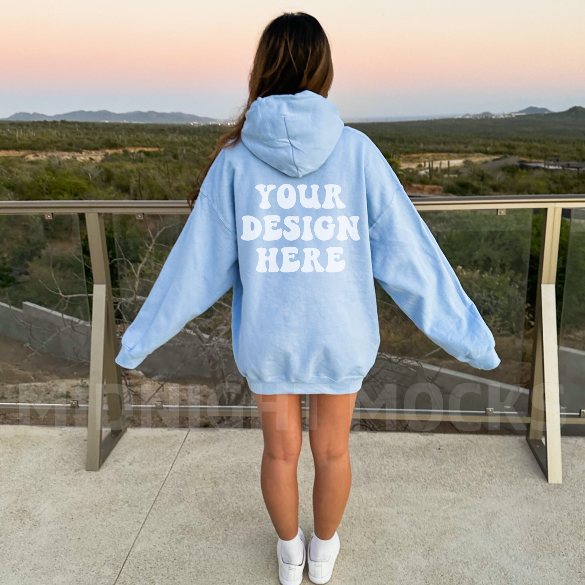 Back the blue hoodie Etsy Mexico