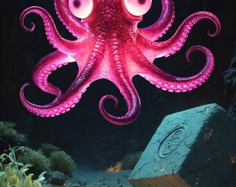 Papel de parede - Polvo rosa