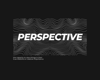 Digital Print; Word Art; Perspective