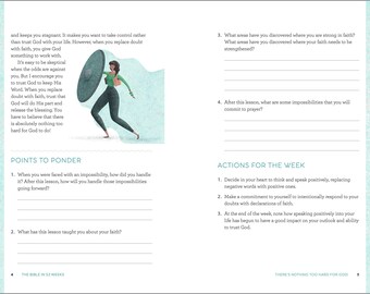 Une Belle Année Dans La Bible Pour Les Femmes - 52 Semaines D'Études Bibliques Chrétiennes - Carnet De Notes Spirituel