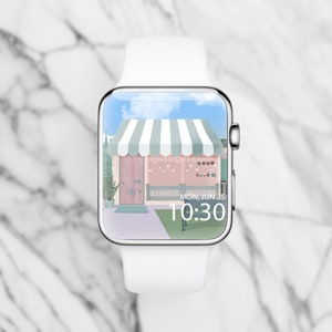 Candy Store Apple Watch Face Wallpaper, Aesthetic Smartwatch Background, Smart Watch, Modern Smart Watch, Minimalist Apple Watch, Watch Face