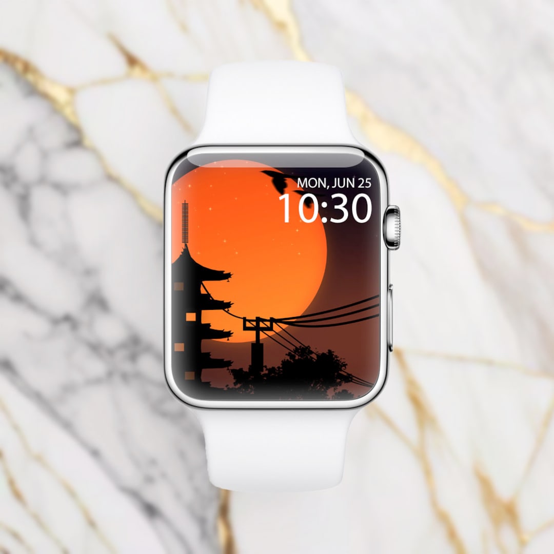 How To Change Face On Apple Watch To A Photo Buy Sunset Sky Apple