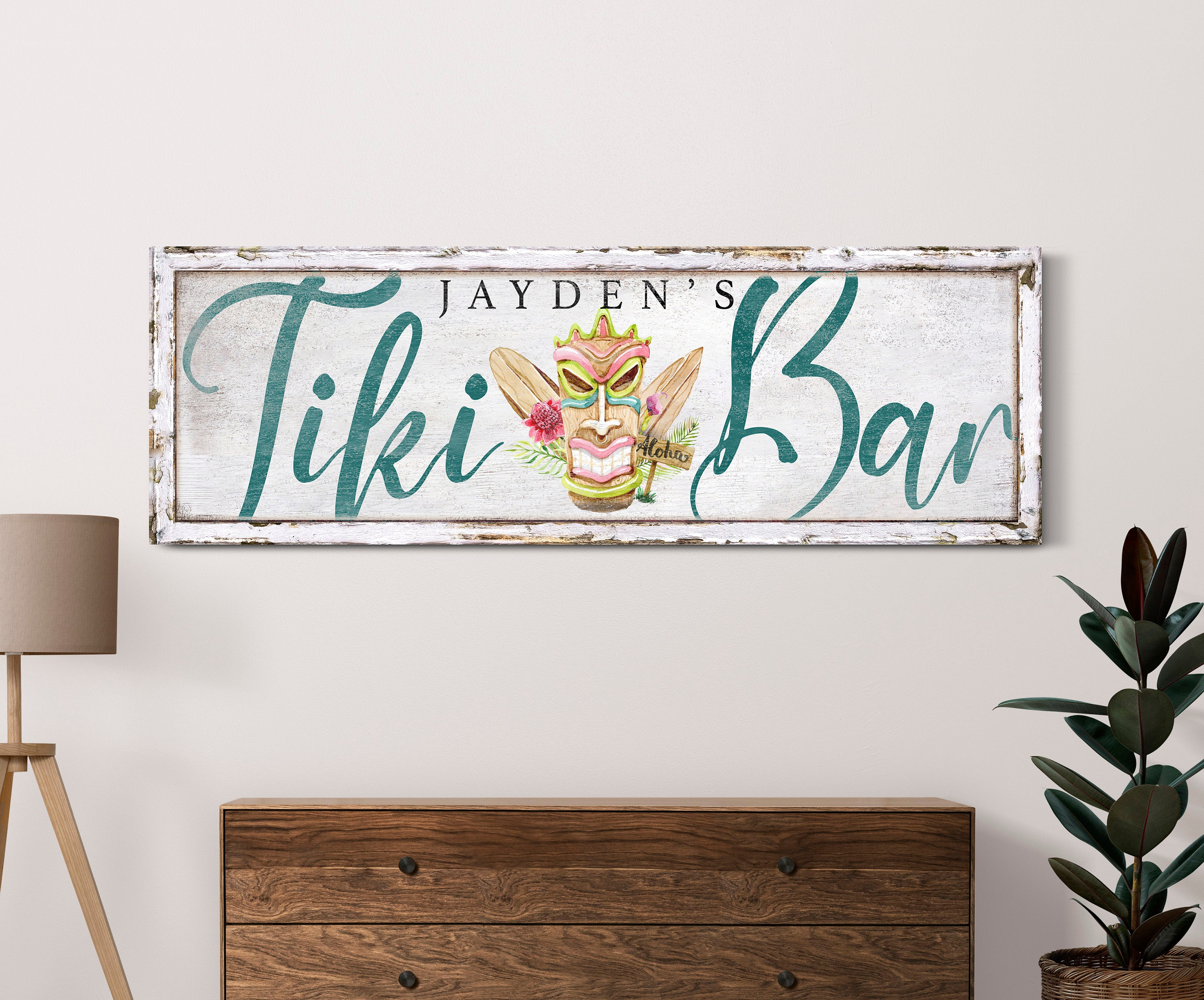 Custom Tiki Bar Sign Custom Beach Bar Decor Poolside Bar Etsy Canada