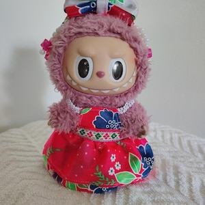 Labubu- Hmong dress- pink #2