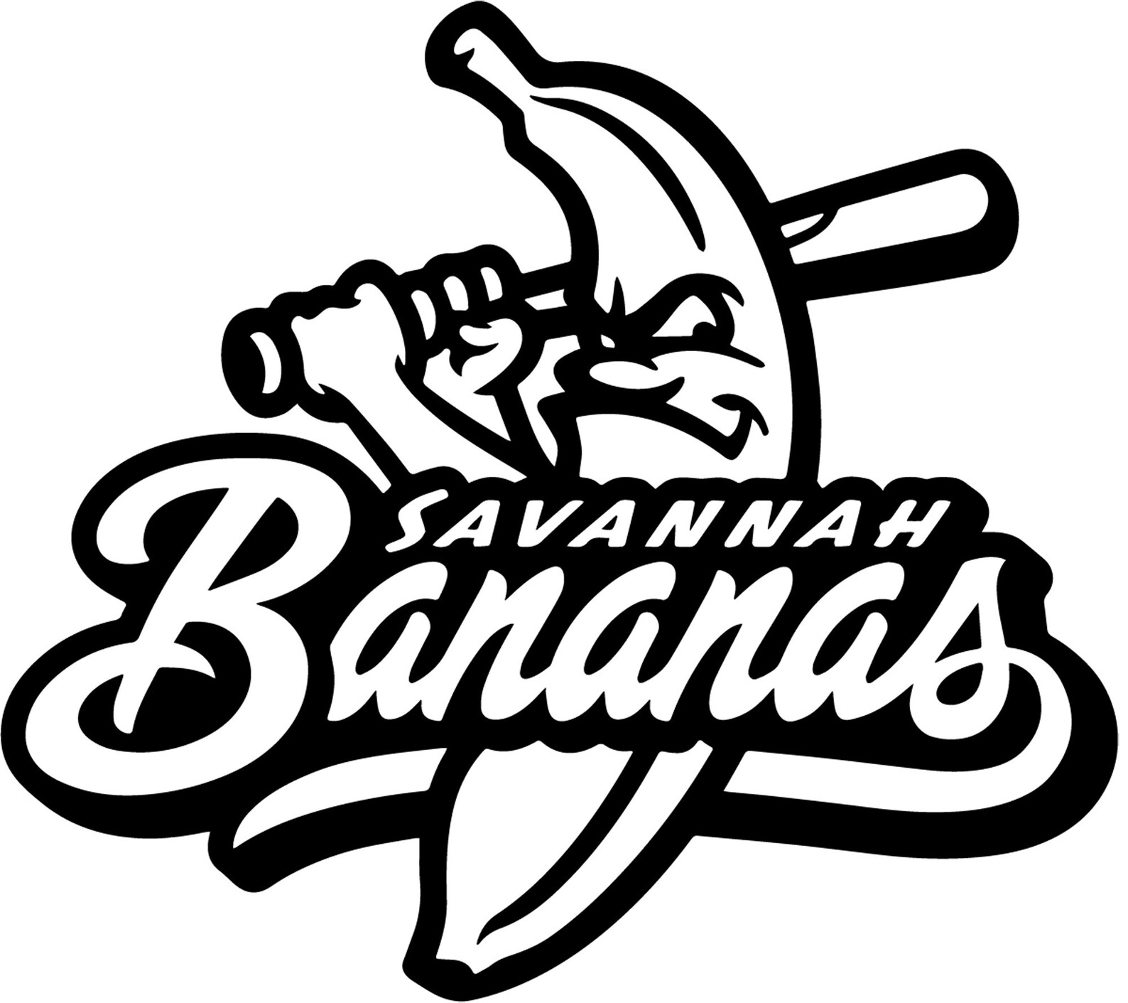 Savannah Bananas Logo Vinyl Transfer Decal Etsy