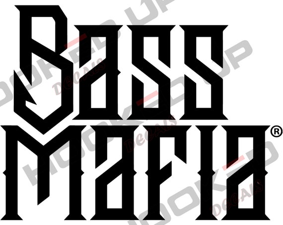 Bass Mafia Rebrand Logo Vinyl Transfer Decal -  Canada