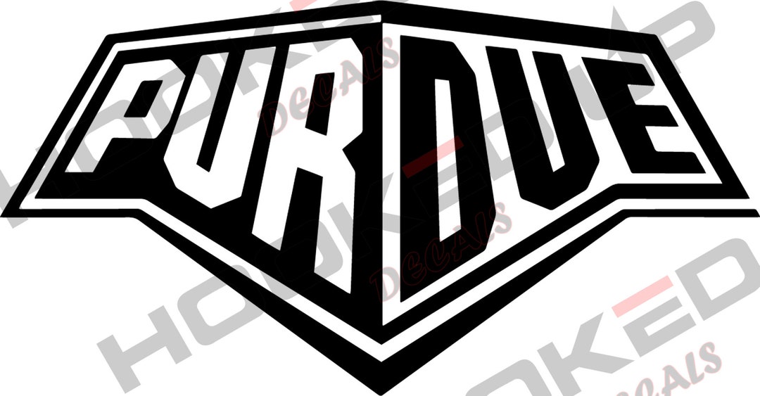 Purdue Vinyl Transfer Decal - Etsy