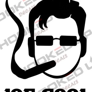 Joe Burrow Cool Glass Sticker for Sale by CliffTamas