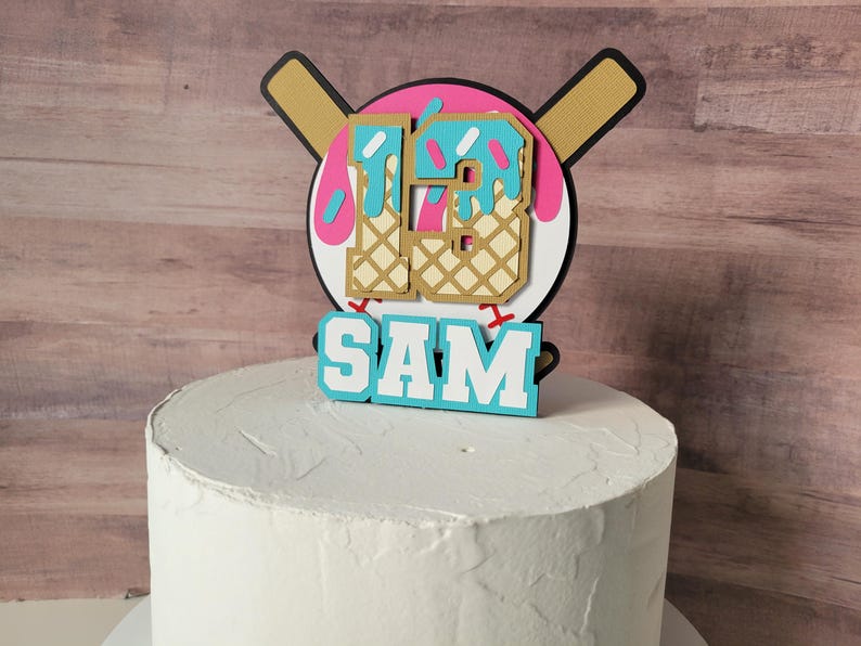 baseball cake topper, baseball drip cake topper, baseball lifestyle cake topper, baseball first birthday cake topper, baseball lifestyle party, baseball lifestyle birthday party, baseball themed birthday party, baseball party cake topper, baseball first birthday, baseball birthday cake, baseball birthday party, baseball themed cake topper, ice cream baseball cake topper, ice cream drip cake topper, ice cream cake topper