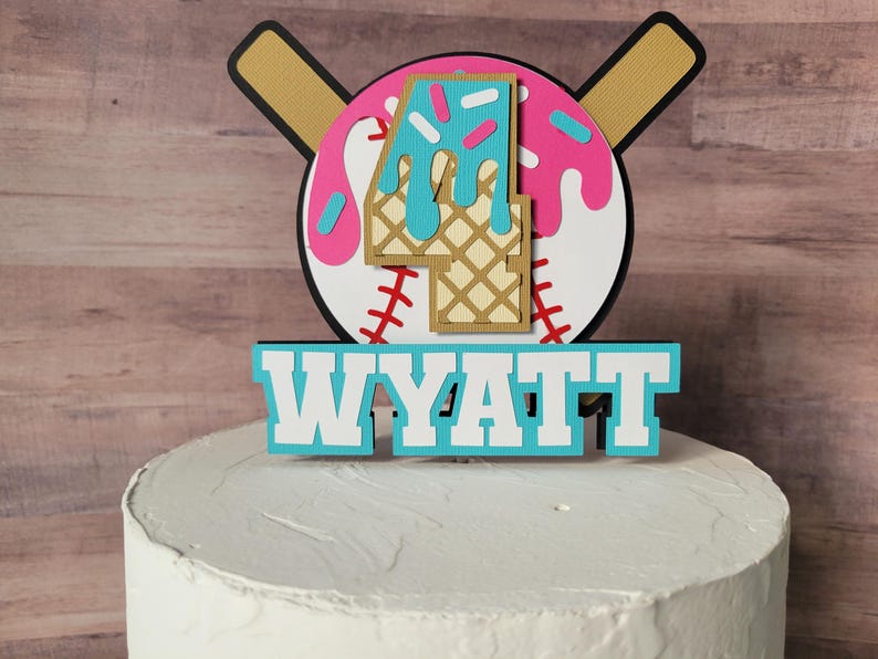 baseball cake topper, baseball drip cake topper, baseball lifestyle cake topper, baseball first birthday cake topper, baseball lifestyle party, baseball lifestyle birthday party, baseball themed birthday party, baseball party cake topper, baseball first birthday, baseball birthday cake, baseball birthday party, baseball themed cake topper, ice cream baseball cake topper, ice cream drip cake topper, ice cream cake topper