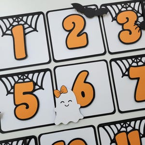 spooky one banner, spooky one birthday banner, spooky one monthly photo banner, halloween birthday banner, halloween monthly photo banner, spooky dude photo banner, halloween milestone banner, spooky one milestone banner, spooky 1st birthday banner