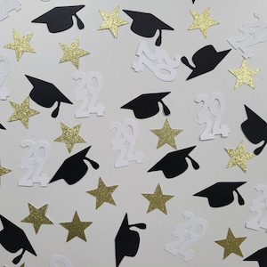 Graduation Confetti Set of 120, Graduation Confetti 2025, Grad Confetti, Graduation Party Decor, Grad Party Decor, Grad Party Confetti