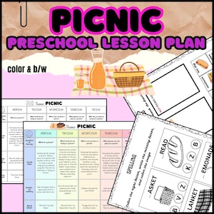 PICNIC- Preschool Weekly Lesson Plan