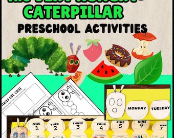The Very Hungry Caterpillar" - preschool activities
