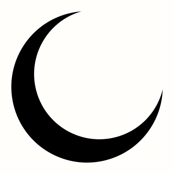 Free: Crescent Moon Comments - White Crescent Moon Png 