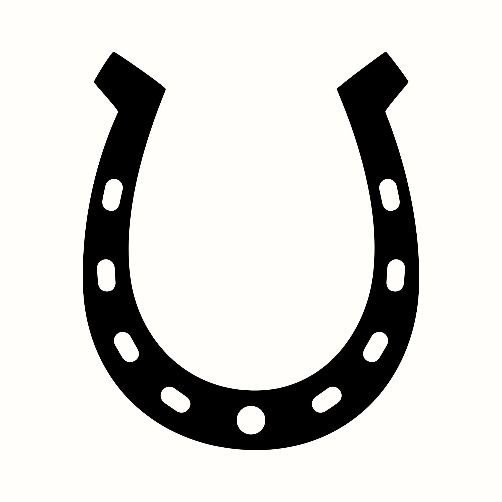 Horseshoe SVG and PNG Digital File: Cowboy Western Clipart for Cricut ...