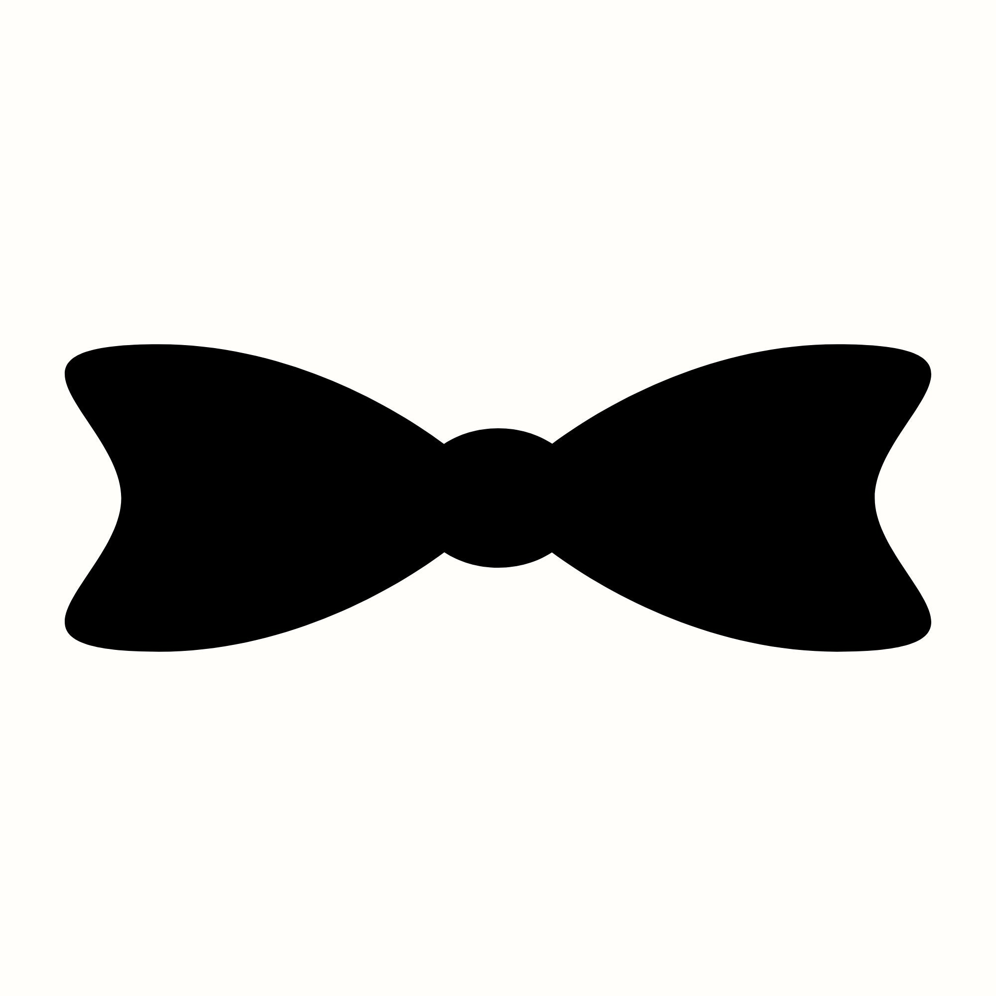 Black Bow Clip Art
