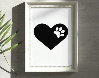 Love My Pet - Adesivo A Forma Di Cuore, Motivo - Foto 3