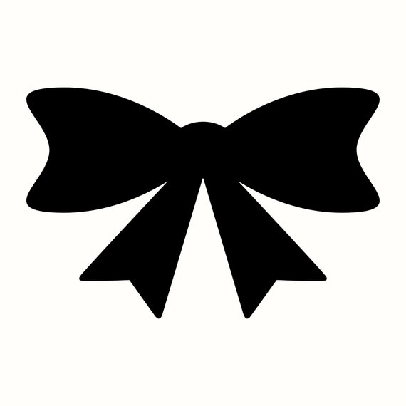 Gift ribbon and bow SVG. Gift ribbon and bow png. Vector.