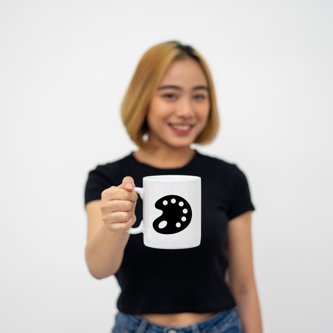 Black Paint Palette Svg Paint Palette Png Painting Clipart School