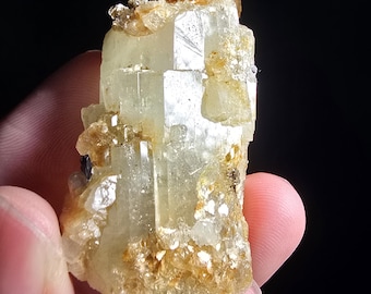 Goshenite with Topaz Specimen - From Pakistan
