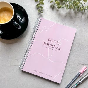 Book Journal, Gift for Book Lovers, Book Review, Book Tracker, Reading Log, Book Log