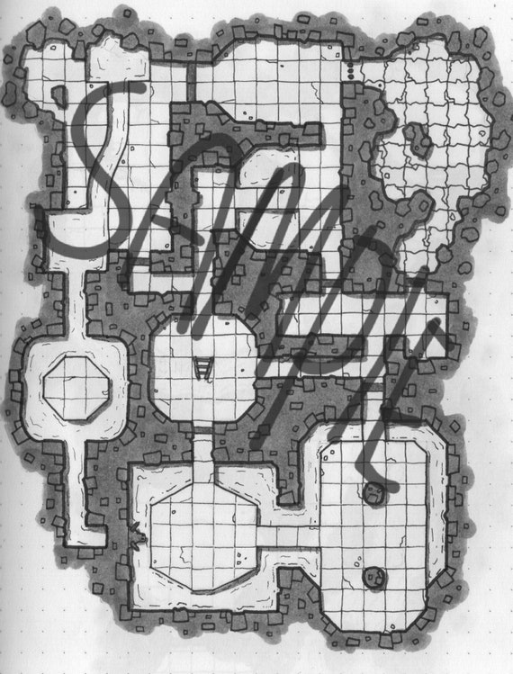 Simple Dungeon Map