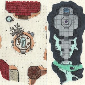The Old Silk Hat battlemaps