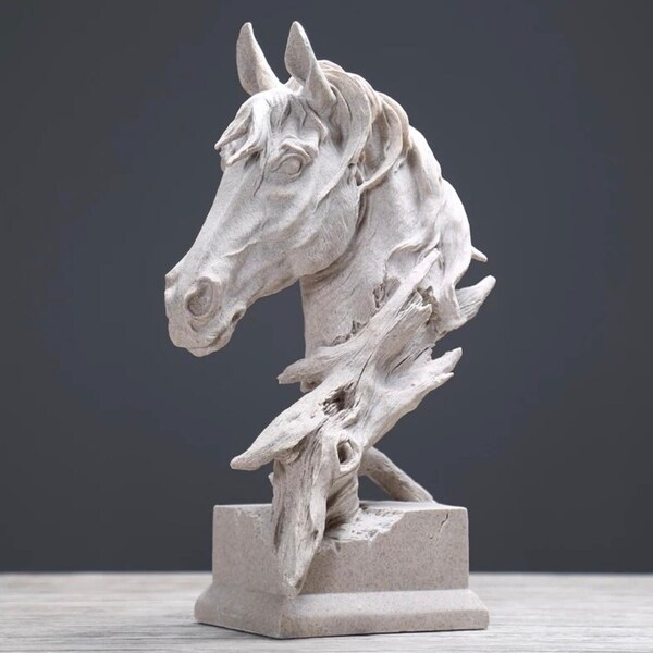 Horse Head Sculpture Etsy