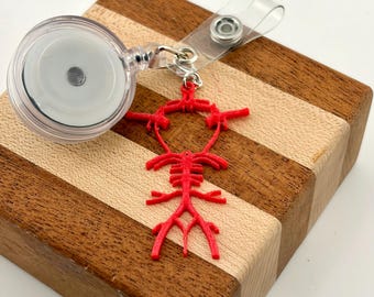 Zawieszka z logo neurologicznym – elastyczny materiał Circle of Willis