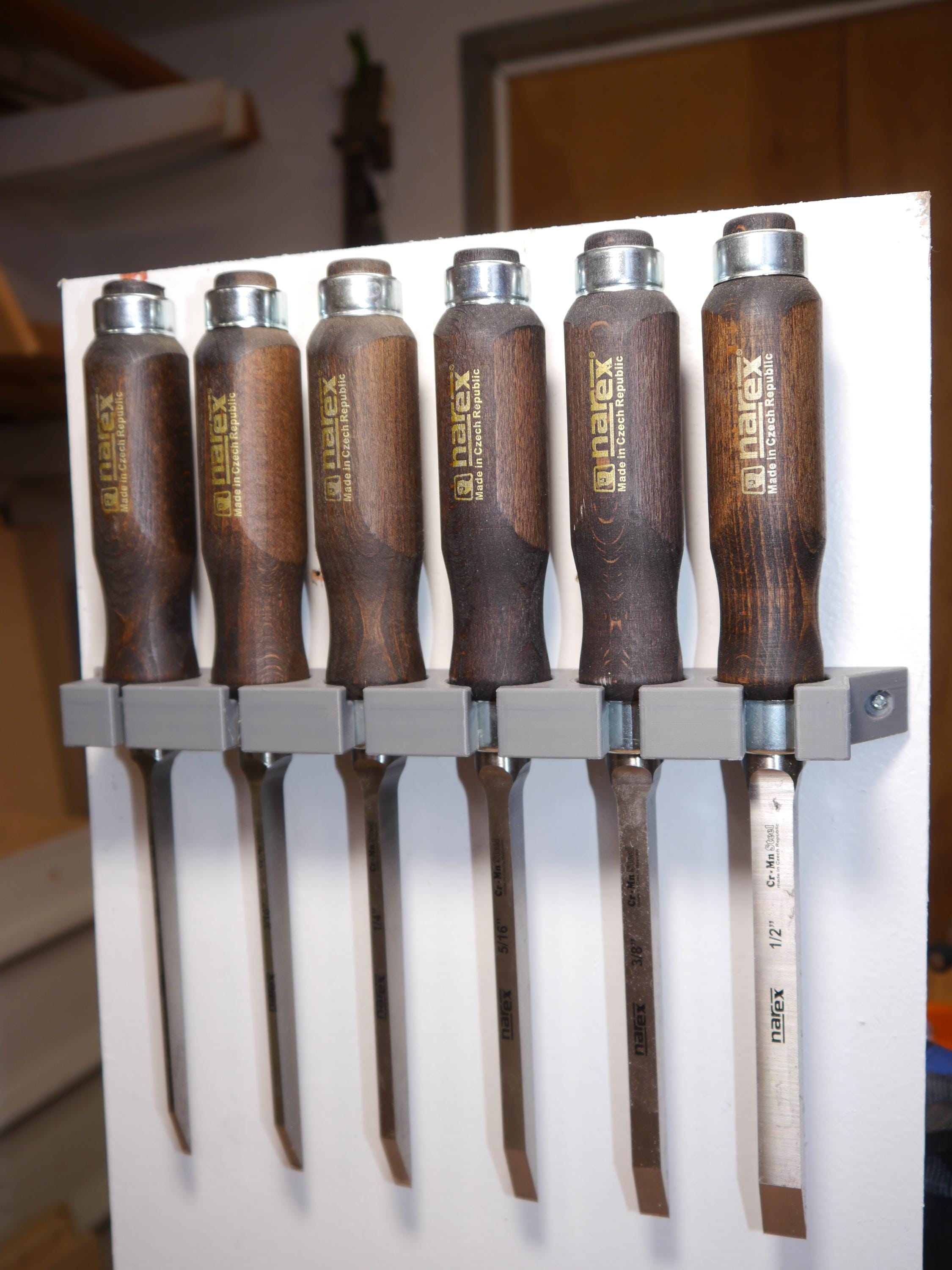 Narex Mortise Chisel Wall Mounted Organizer - Etsy