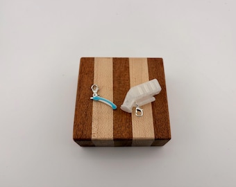 Charms amusants pour enrouleur d'insigne d'infirmière - Cooter Canoe et urinoir pour champion CAUTI