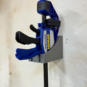 Irwin quick grip XL XP600 series wall mount | 3D-Printed Wall Mount Clamp Organizer