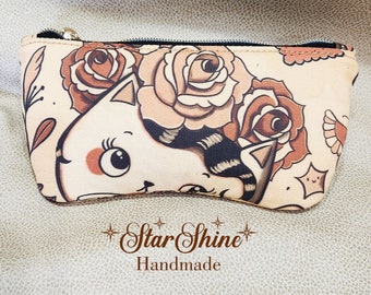 Estuche para gafas con forma de gatito