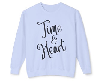 Time & Heart Crewneck Sweatshirt