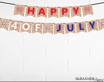 Happy 4th of July Independence Day printable