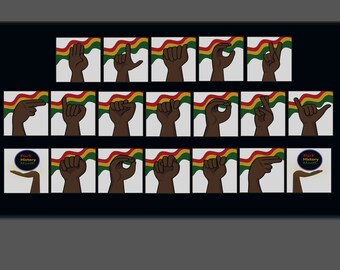 Black History Month Sign Language