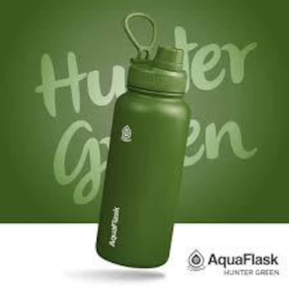 Aquaflask 40oz Wide Mouth Stainless Steel Water Bottle - Etsy