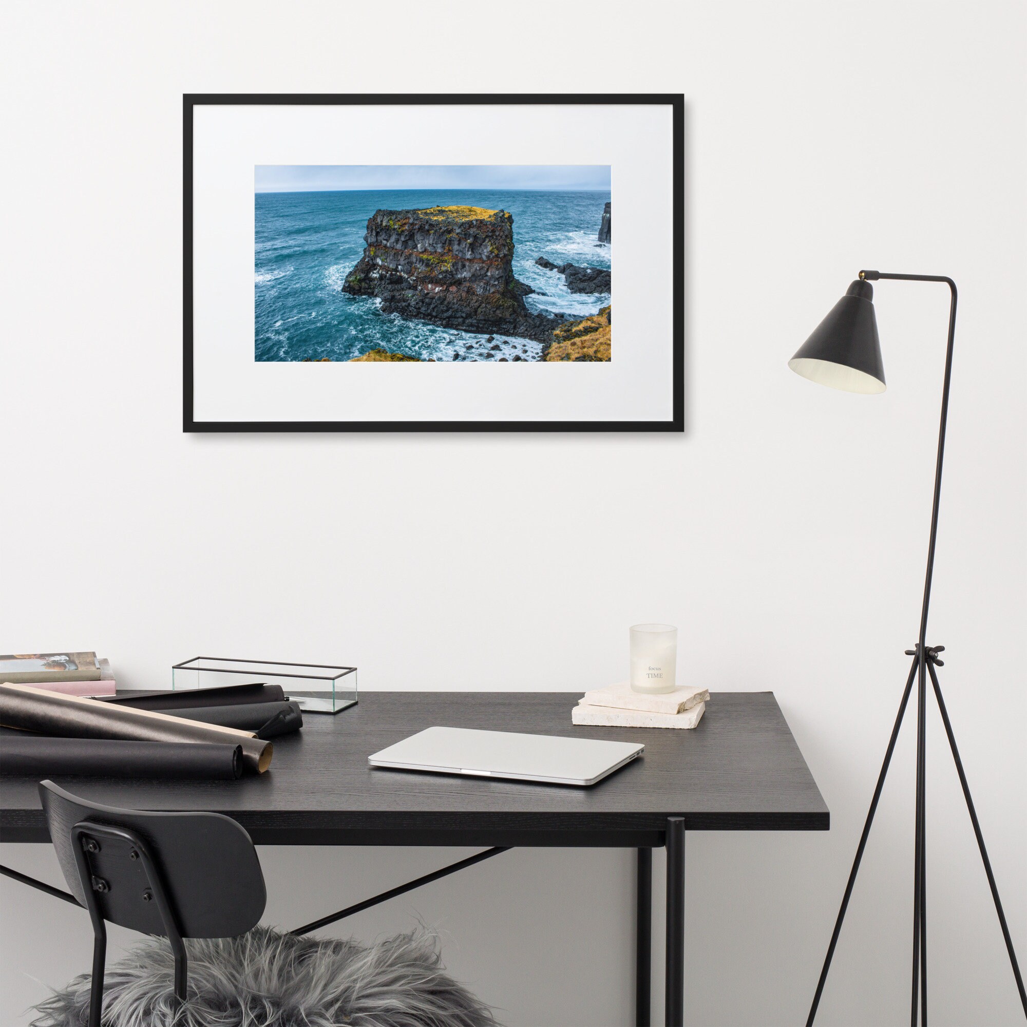 Beware the Cold Sea - Framed w/ Mat
