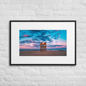 Solitude in the Sand - Framed w/ Mat