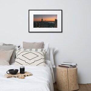 An Empire Sunset - Framed w/ Mat