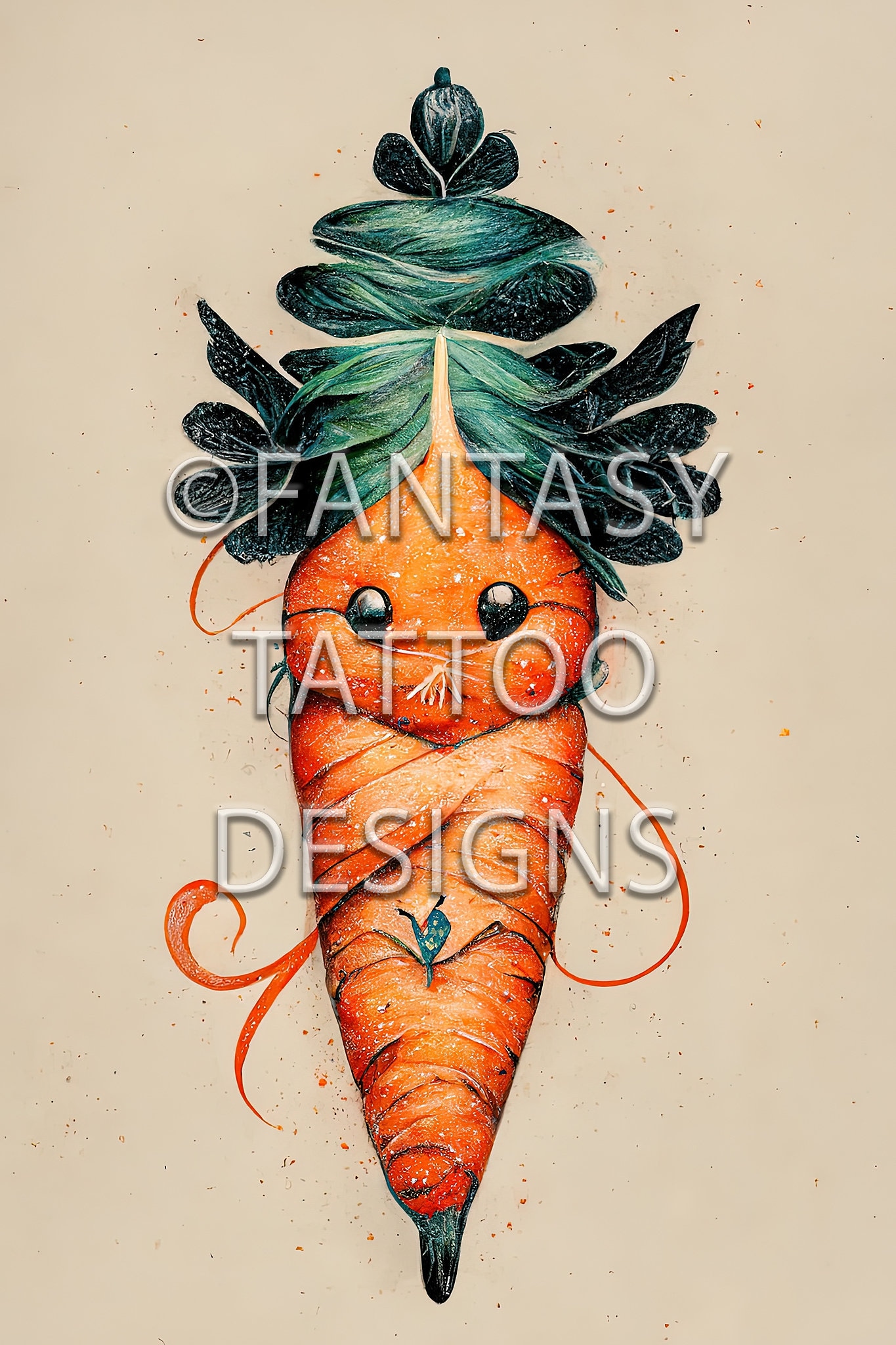 Black workers carrot Artist  Adrienne haberl IG  adriennehaberl  Small  tattoo designs Dream tattoos Inspirational tattoos