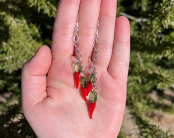 Dangling Chile Earrings