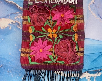 El Salvador, Cartera, Cross-body, flower, flores