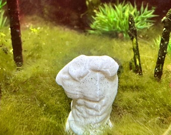 Greek Male Statue Aquarium Decor | Fish Tank Decor | Nano Aquarium Decor